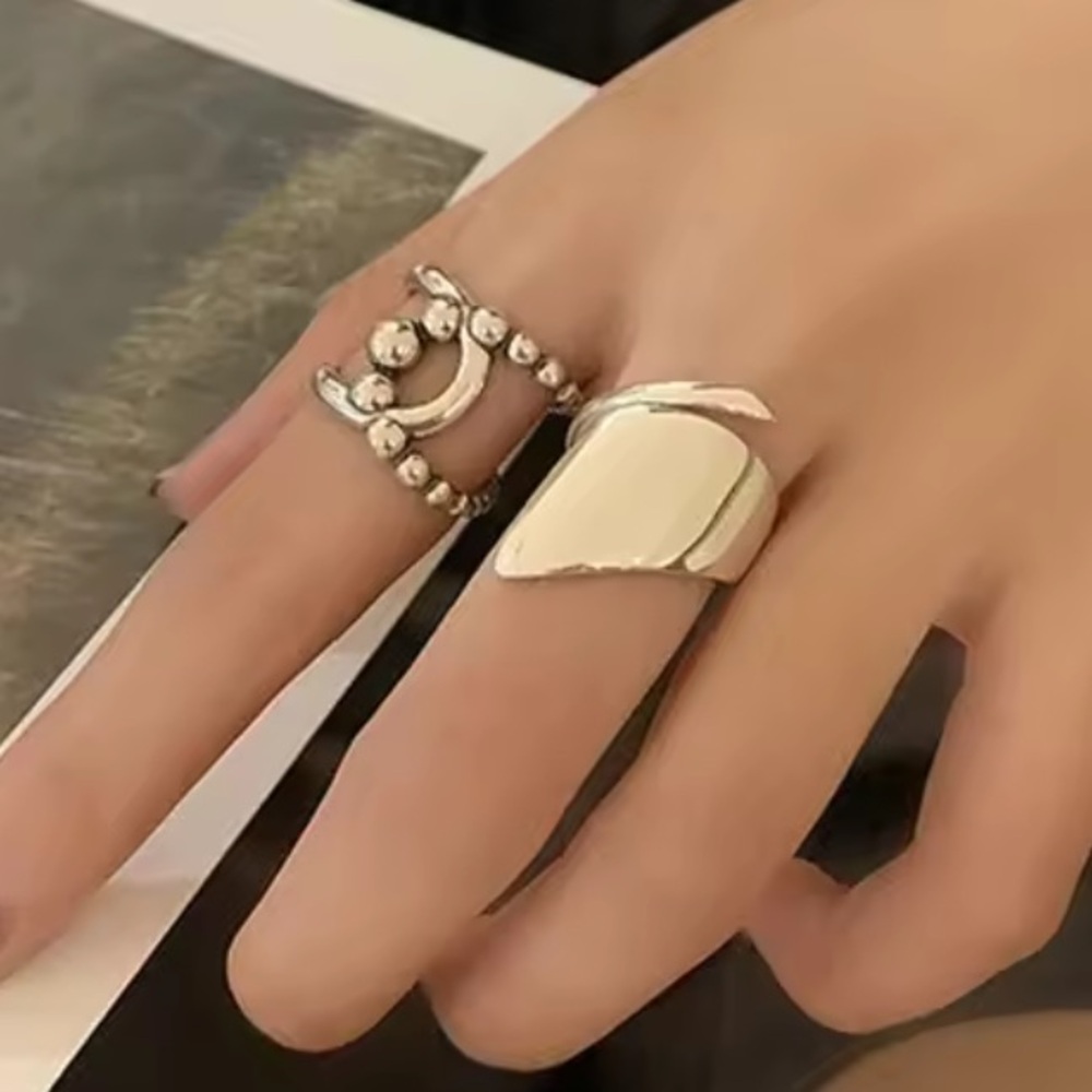 Polished Wrap Ring | 925 Sterling Silver Adjustable - Picture 13 of 15